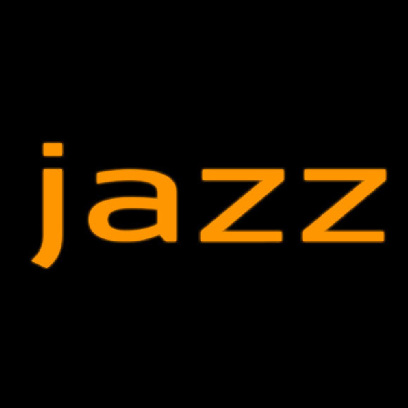 Jazz In Orange 1 Neonkyltti