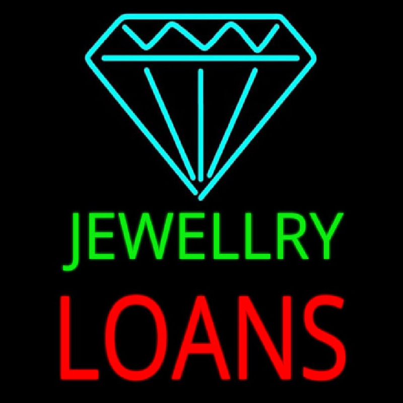 Jewelry Loans Neonkyltti