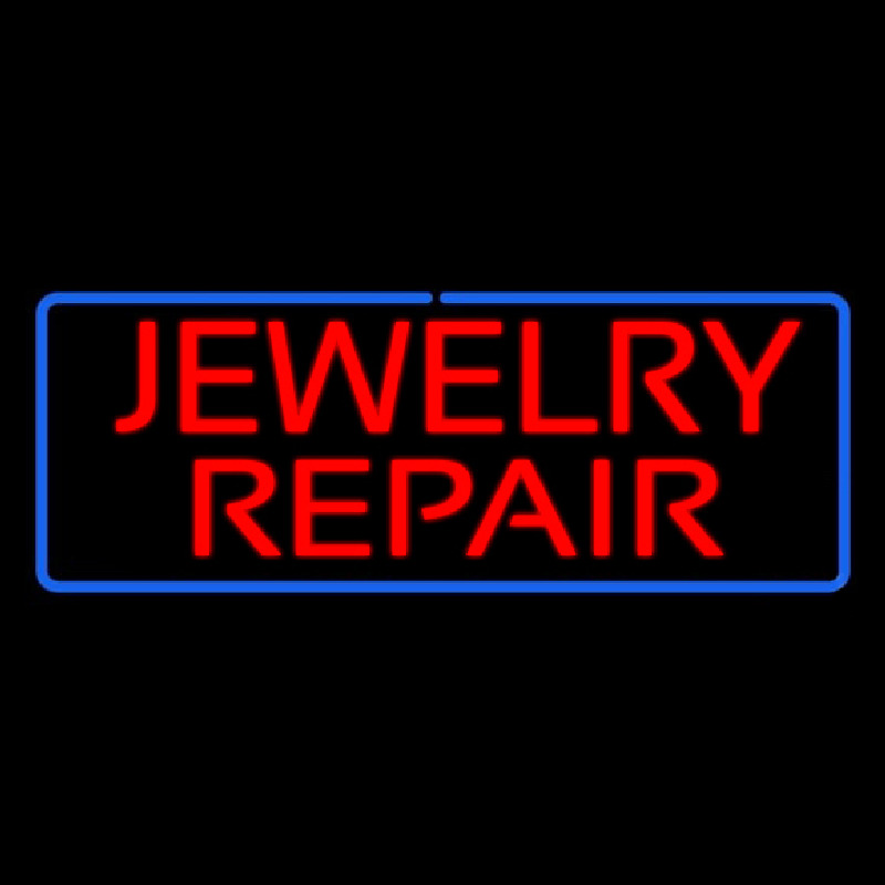 Jewelry Repair Rectangle Blue Neonkyltti