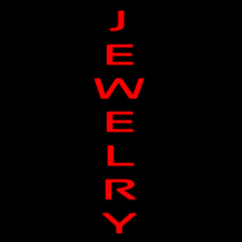 Jewelry Vertical Neonkyltti