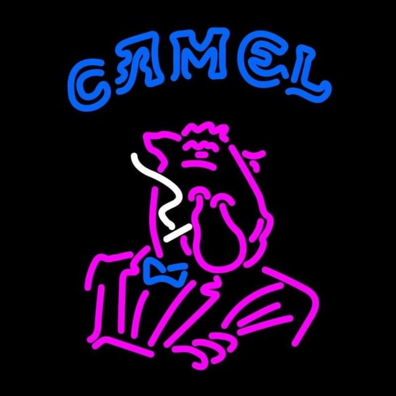 Joe Camel Logo Neonkyltti