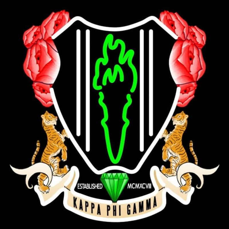 Kappa Phi Gamma Logo Neonkyltti