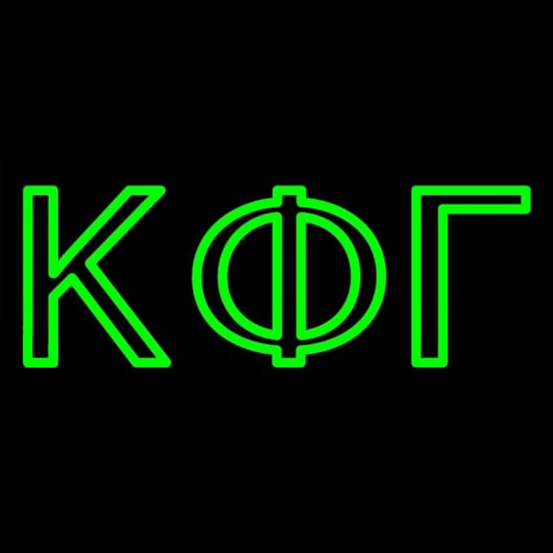 Kappa Phi Gamma Neonkyltti