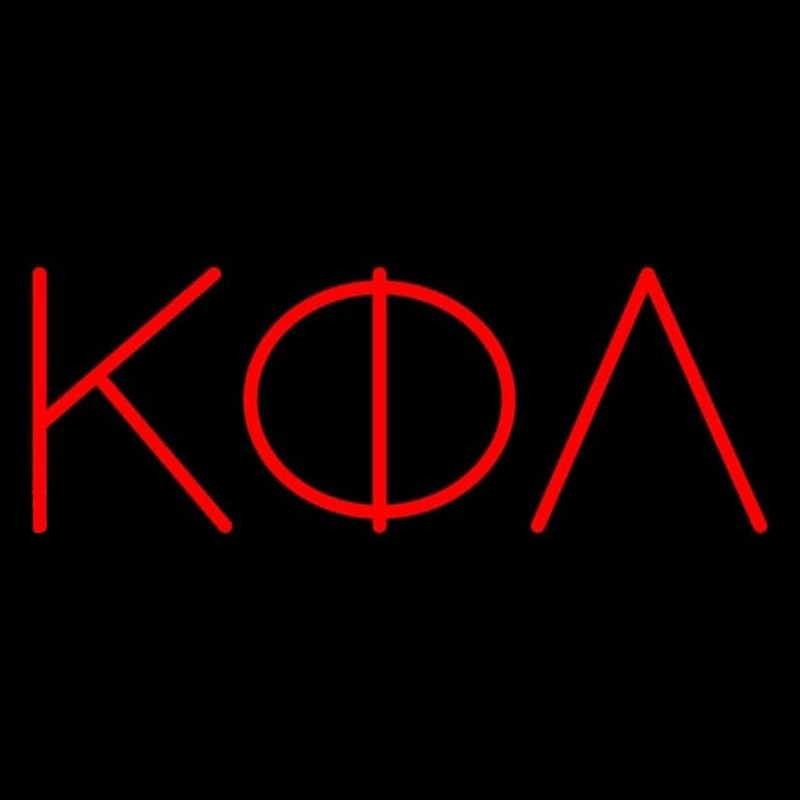 Kappa Phi Lambda Neonkyltti