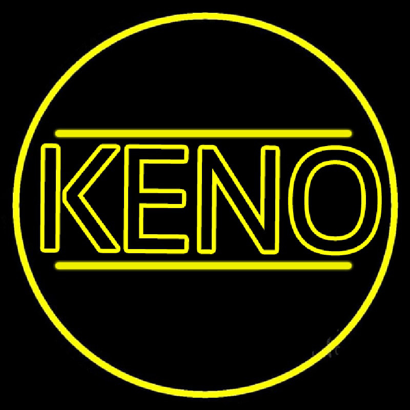 Keno Border Neonkyltti