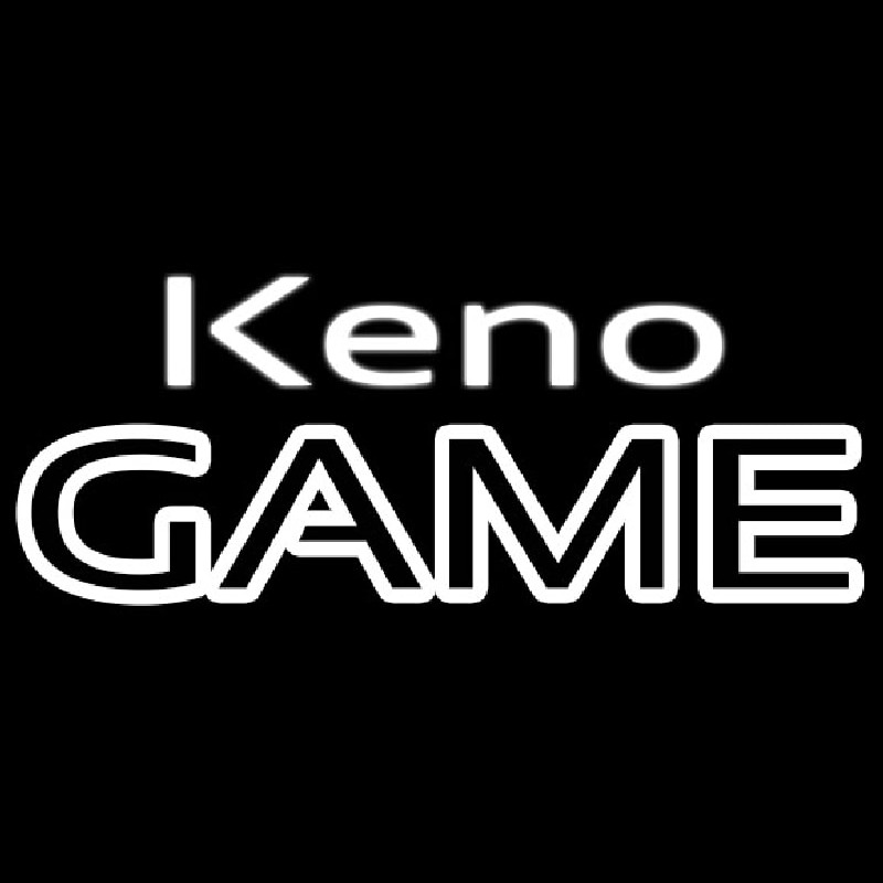 Keno Gems 2 Neonkyltti