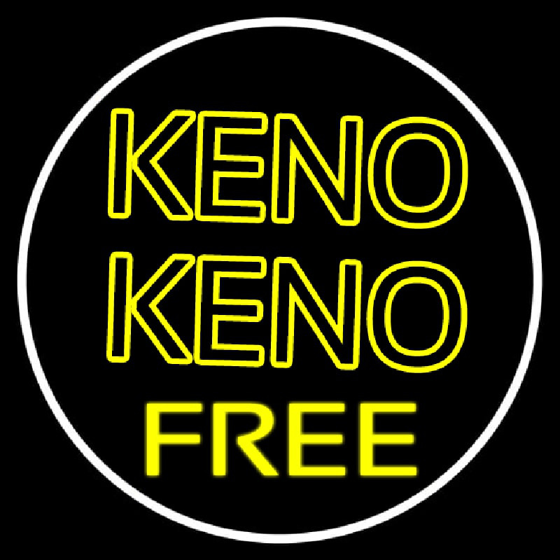 Keno Keno 1 Neonkyltti