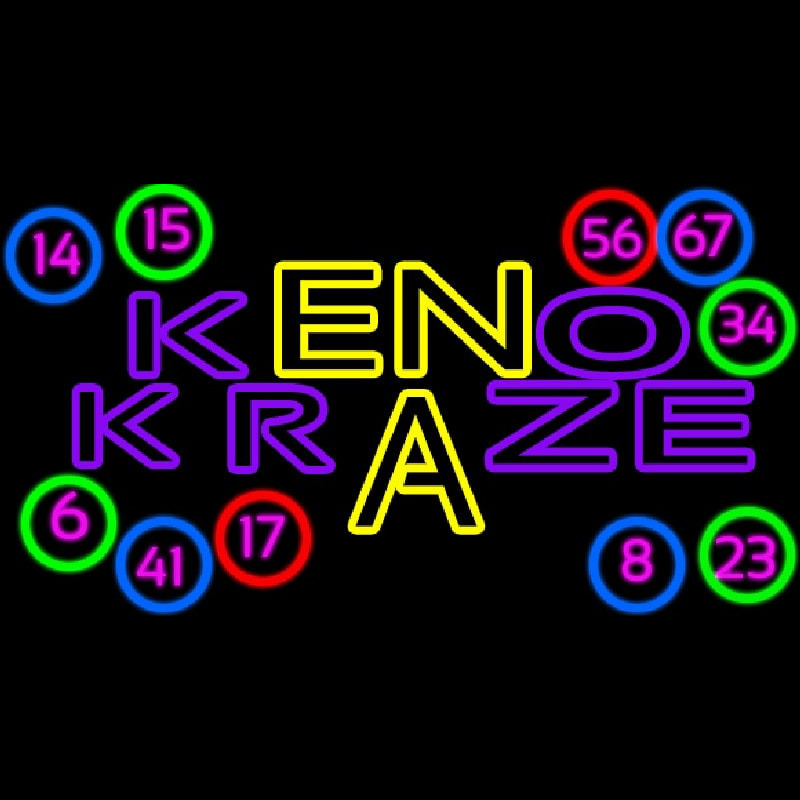 Keno Kraze 1 Neonkyltti