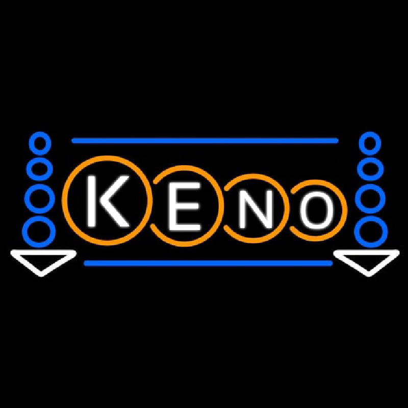 Keno Play Here 1 Neonkyltti