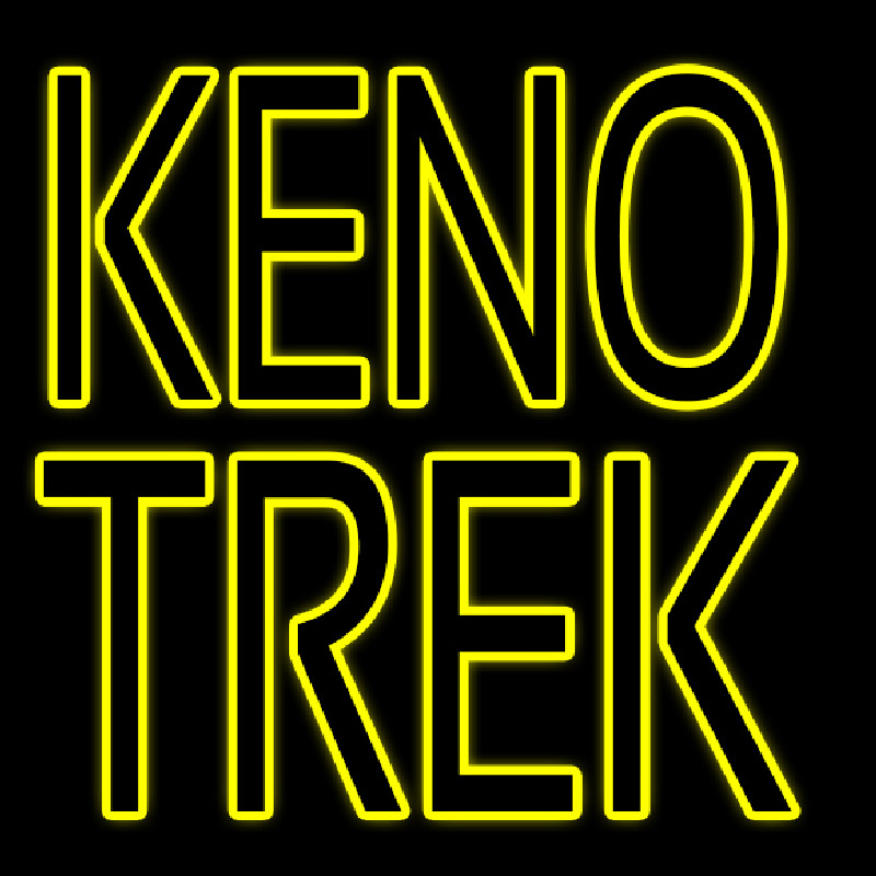 Keno Trek Neonkyltti