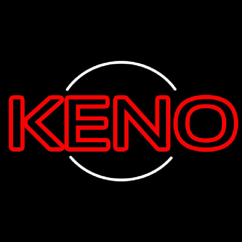 Keno With Ball Neonkyltti