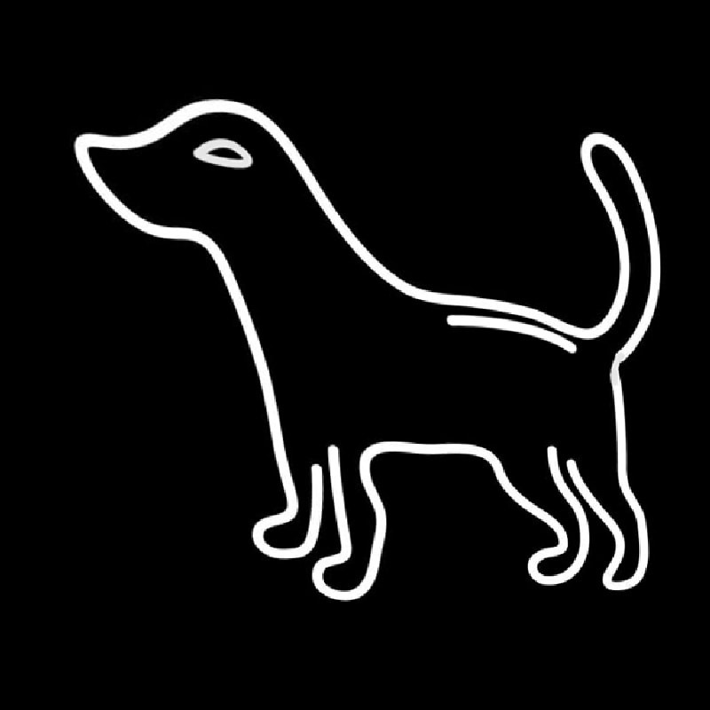 Logo Dog 1 Neonkyltti