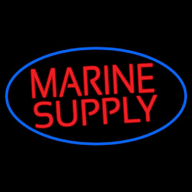 Marine Supply Neonkyltti