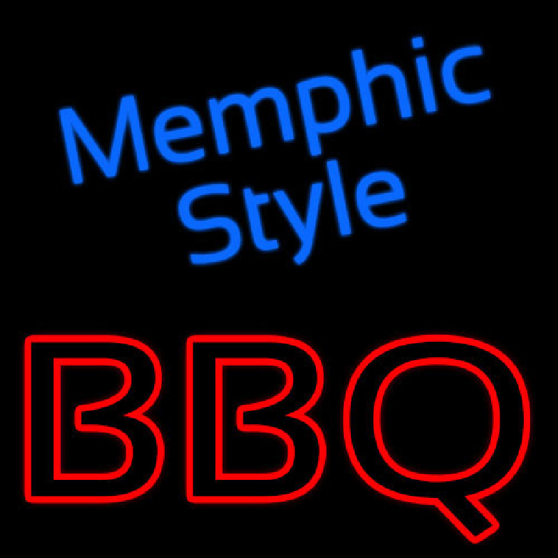 Memphis Style Bbq Neonkyltti