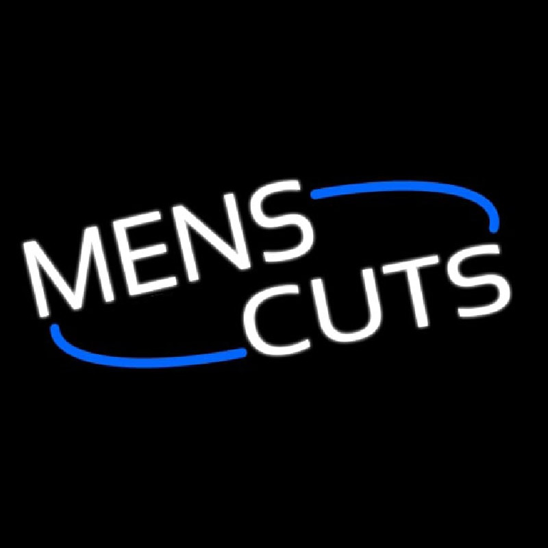 Mens Cuts Neonkyltti