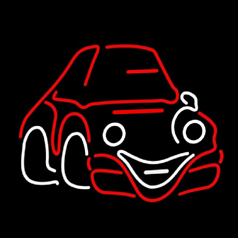 Mini Car Logo Neonkyltti