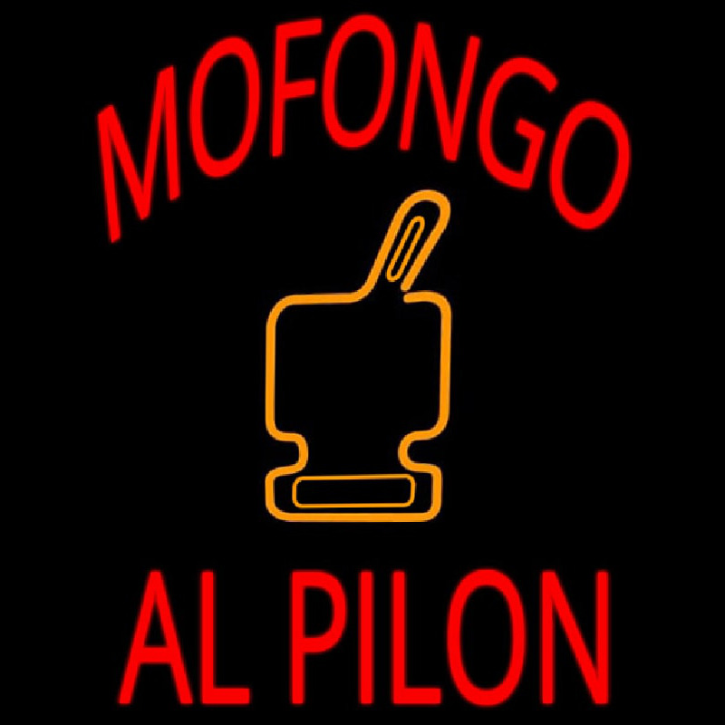 Mofongo Al Pilon Neonkyltti