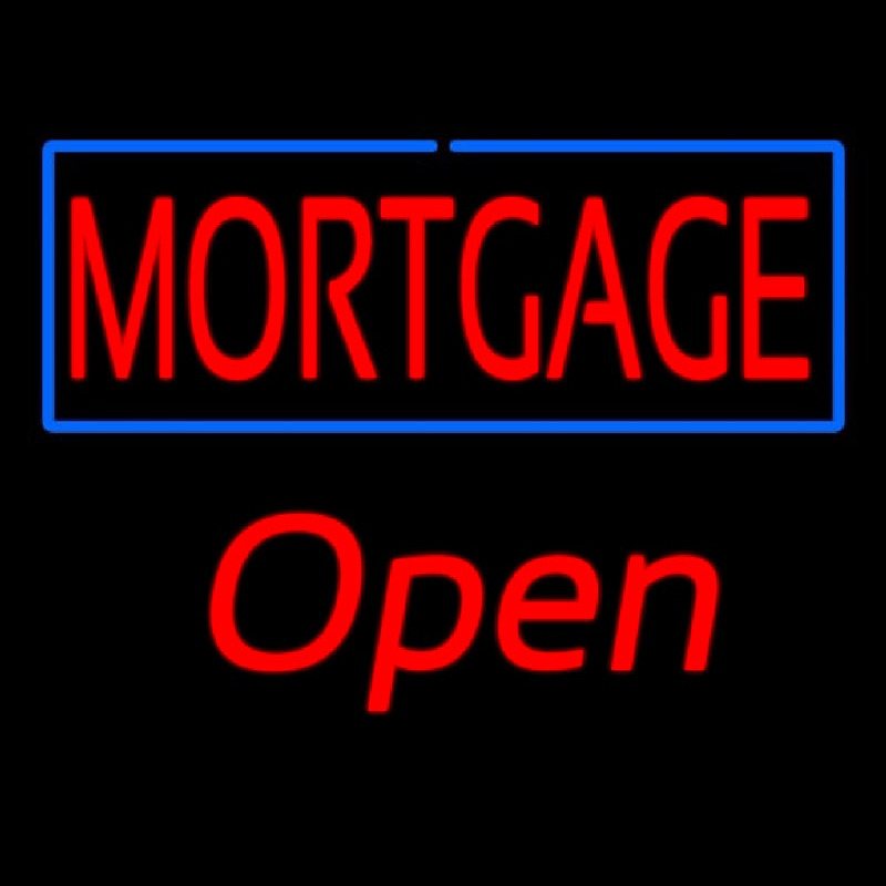 Mortgage Open Neonkyltti