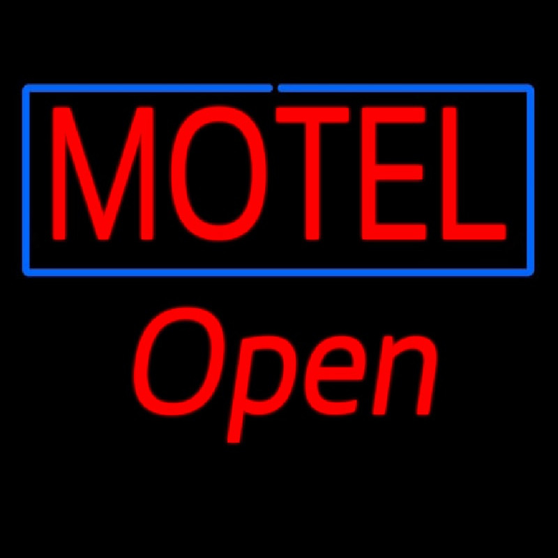 Motel Open Neonkyltti