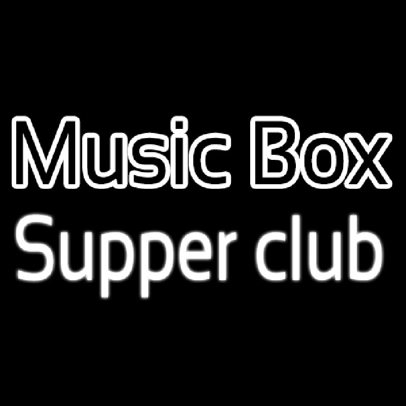 Music Bo  Supper Club Neonkyltti