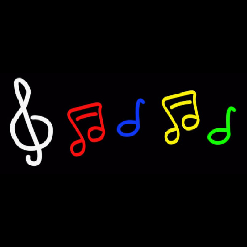 Music Logo Neonkyltti