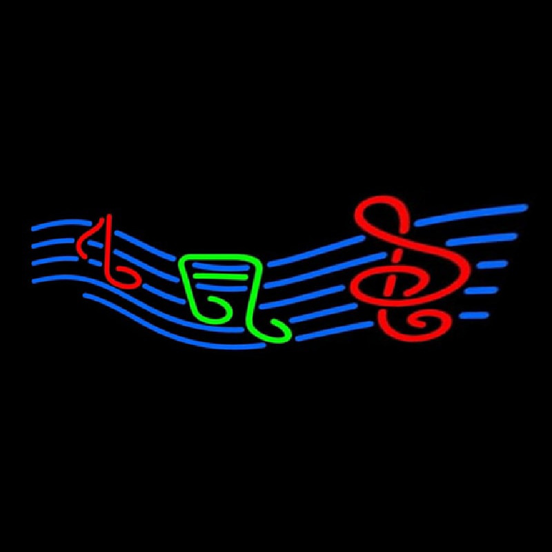 Musical Note 1 Neonkyltti