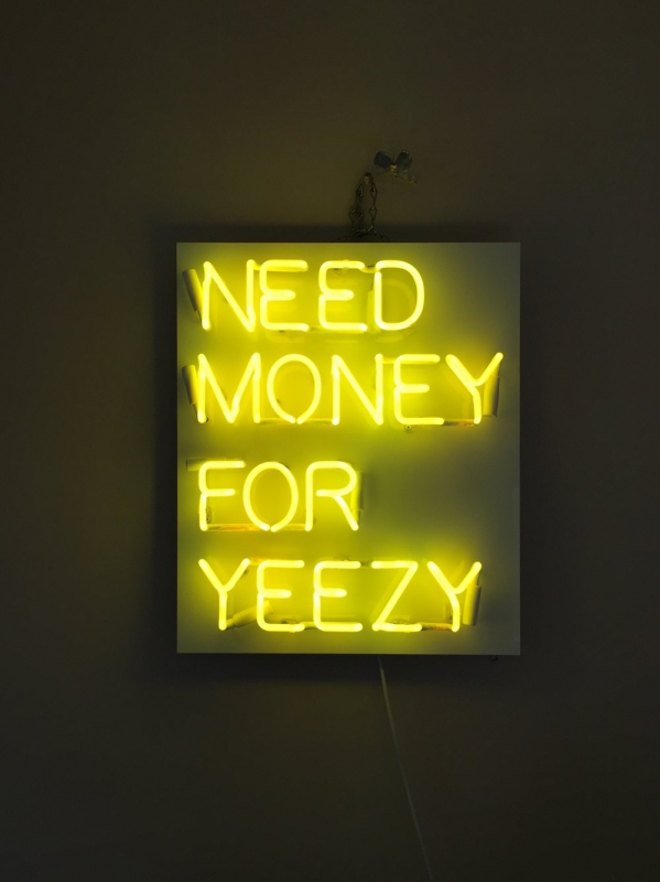 NEED MONEY FOR YEEZY Neonkyltti