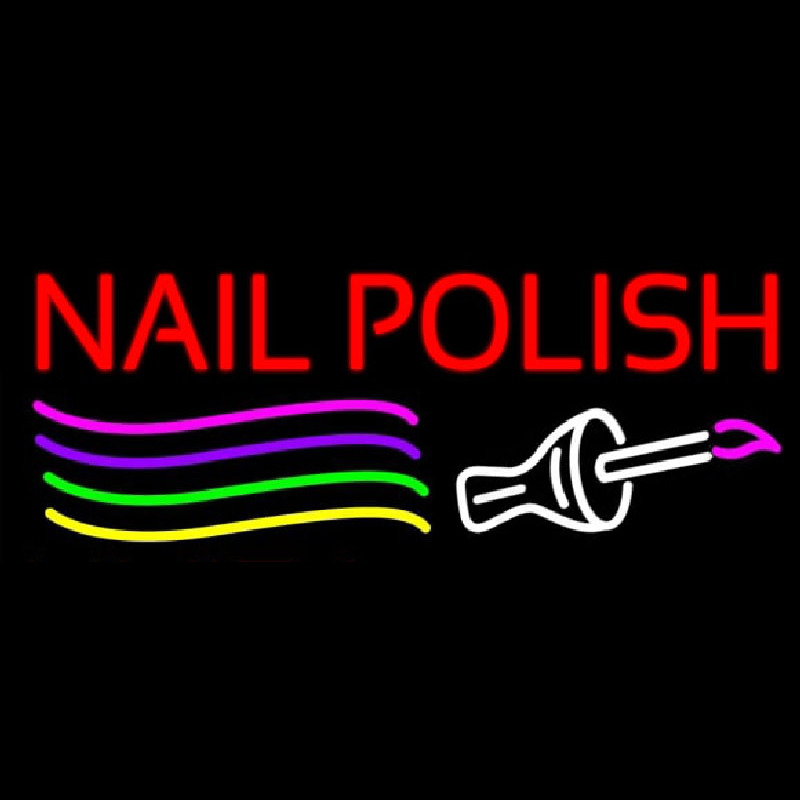 Nail Polish Brush Neonkyltti