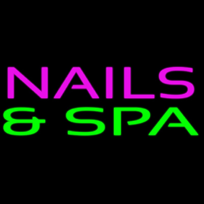 Nails And Spa Neonkyltti