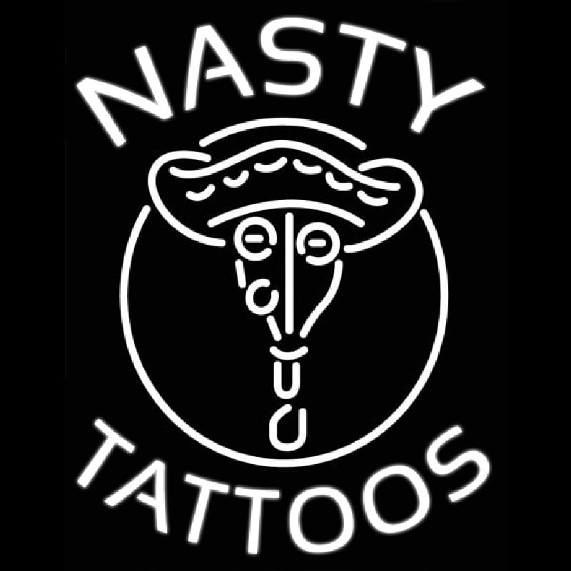 Nasty Tattoos Neonkyltti