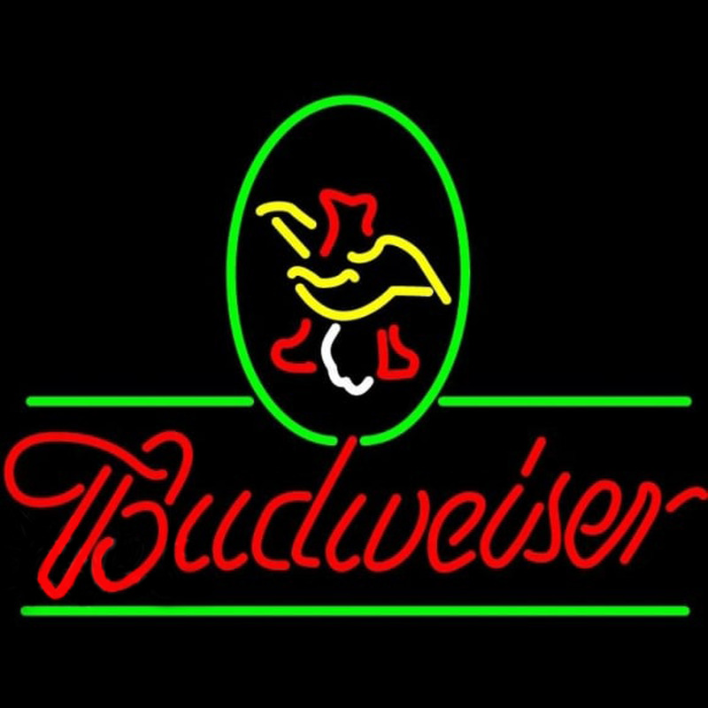 Neonetics Budweiser Eagle Budweiser Eagle Beer Sign Neonkyltti