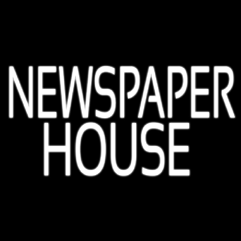 Newspaper House Neonkyltti