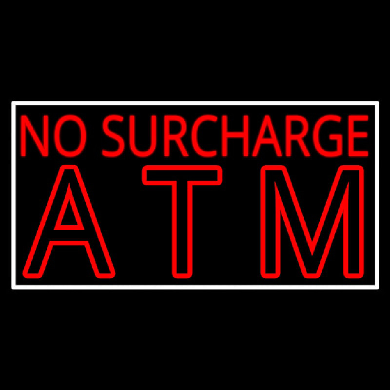 No Surcharge Atm Neonkyltti