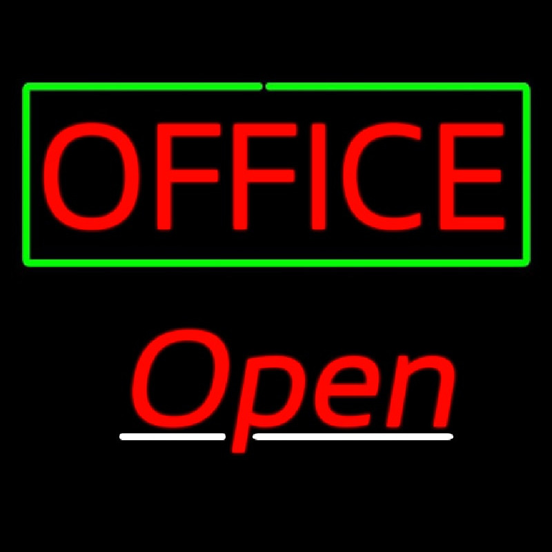 Office Open Neonkyltti