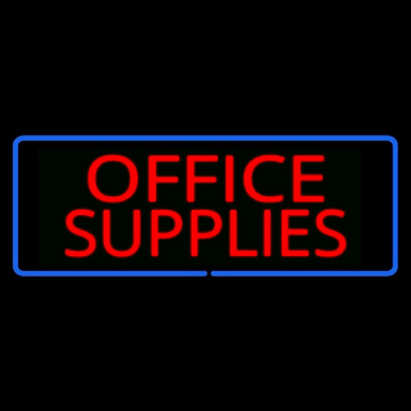 Office Supplies Neonkyltti