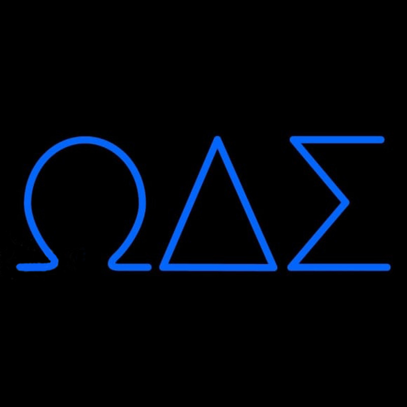 Omega Delta Sigma Neonkyltti