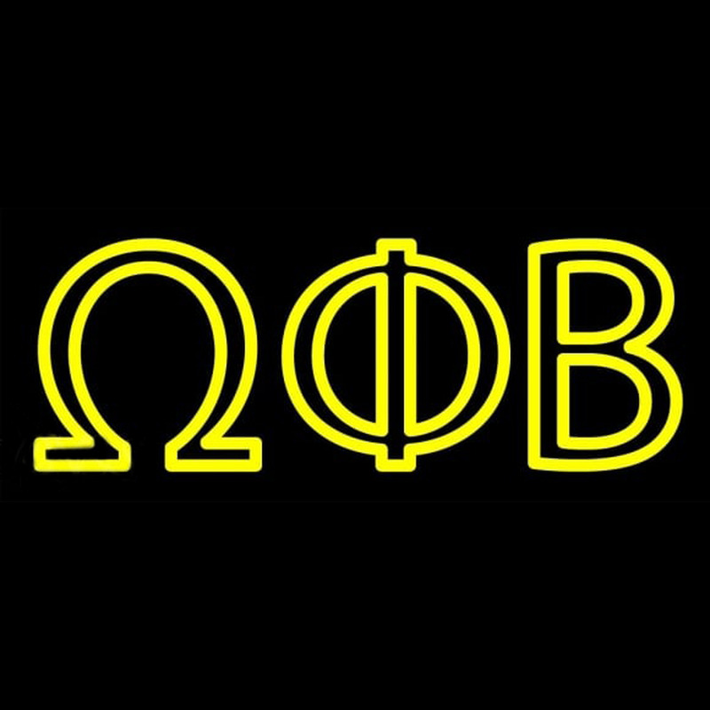 Omega Phi Beta Neonkyltti