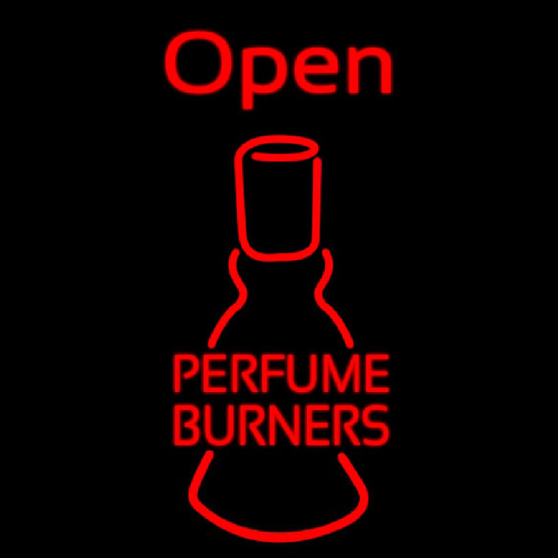 Open Perfume Burners Neonkyltti