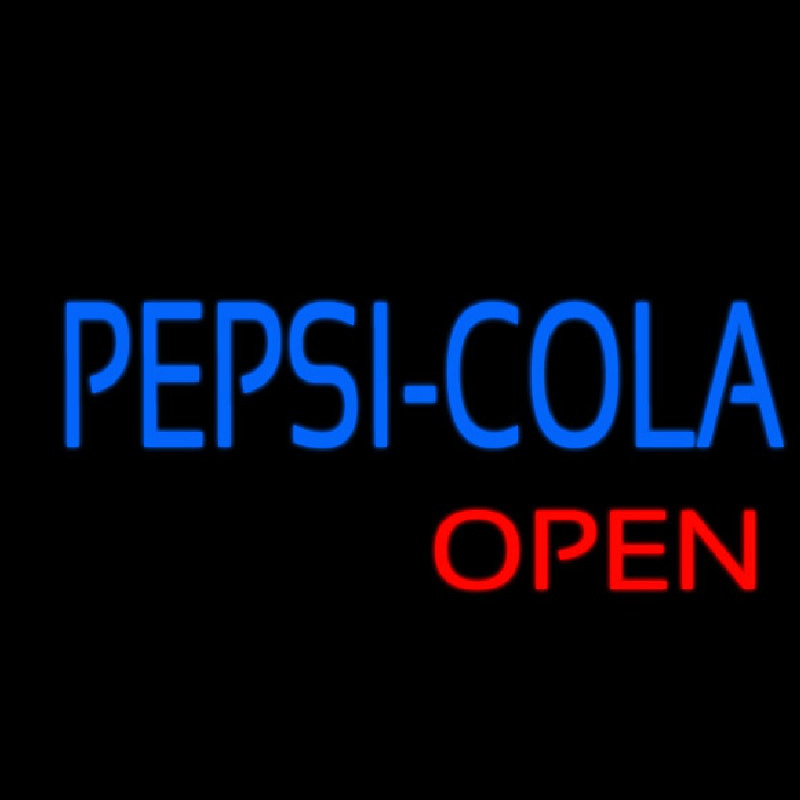 Pepsi Cola Open Neonkyltti