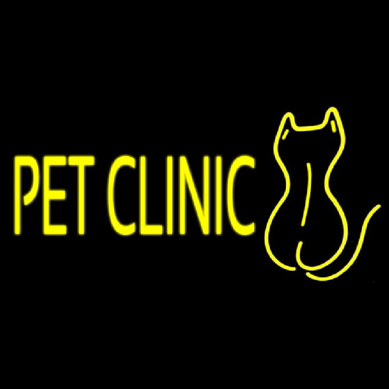 Pet Clinic Neonkyltti