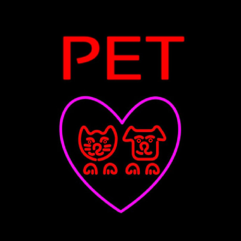 Pet Love Neonkyltti