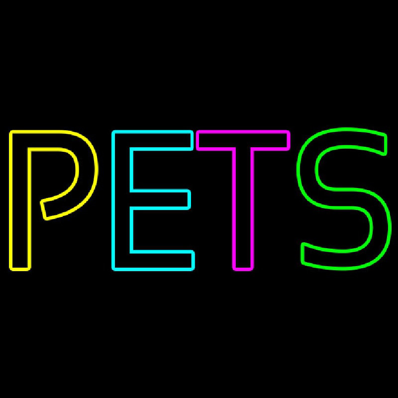 Pets Neonkyltti