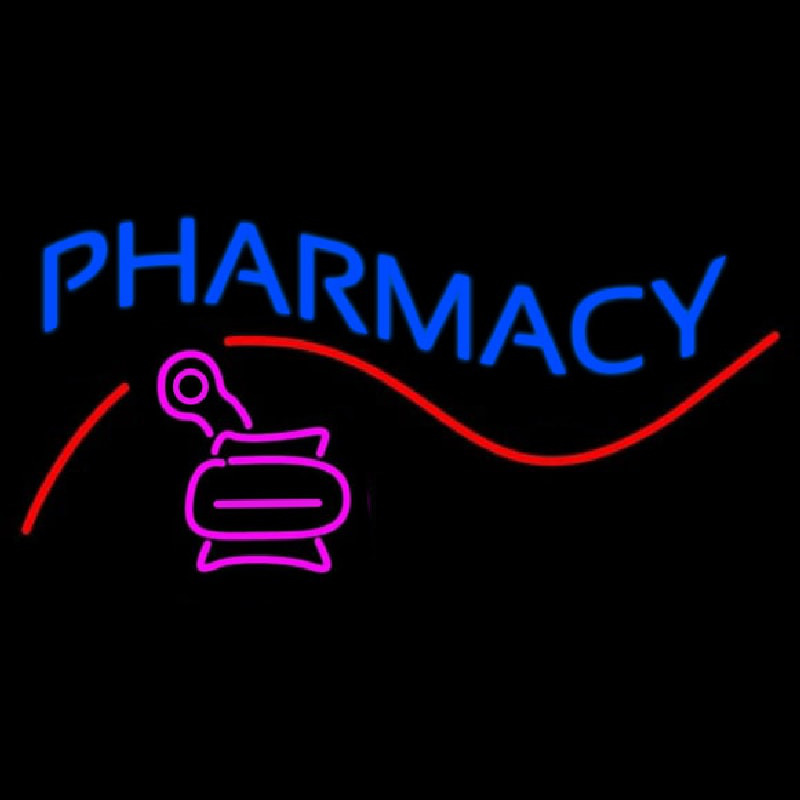 Pharmacy With Logo Neonkyltti