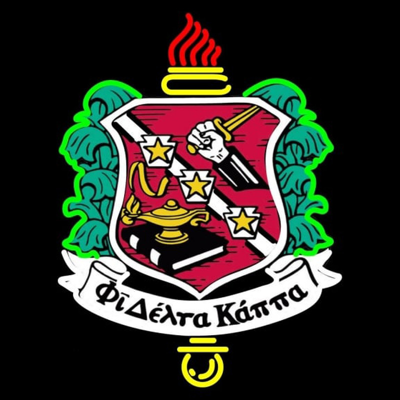 Phi Delta Kappa Logo Neonkyltti