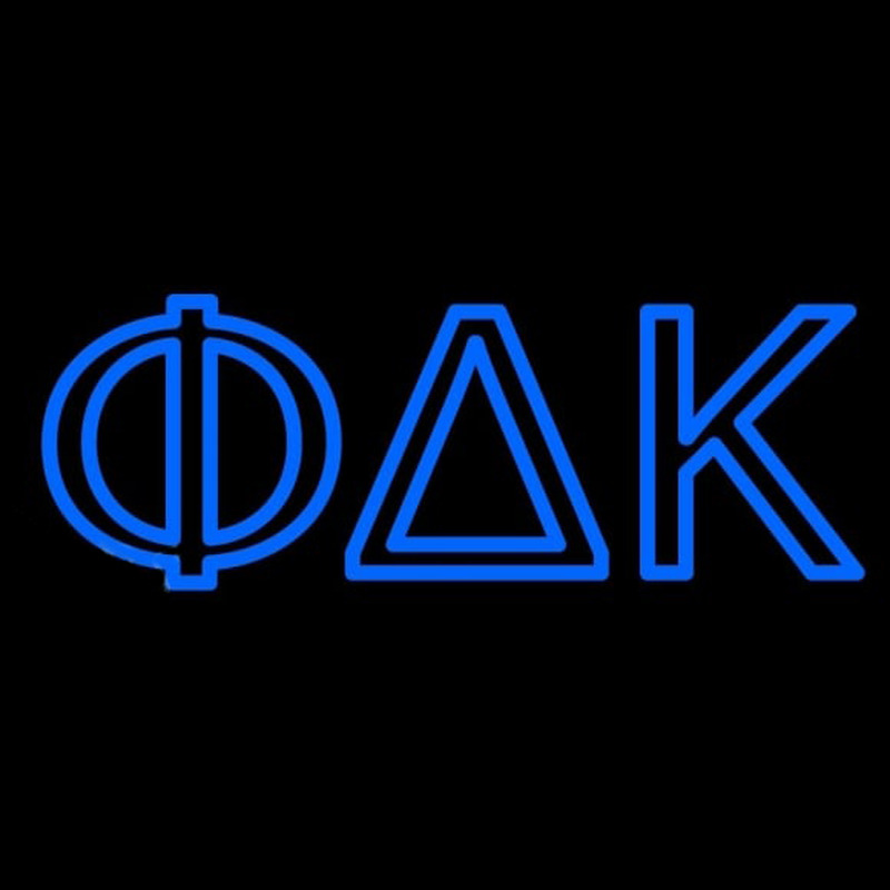 Phi Delta Kappa Neonkyltti