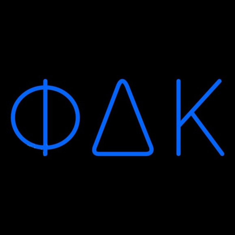 Phi Delta Kappa Neonkyltti