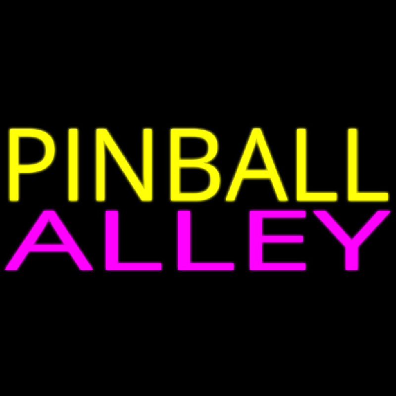 Pinball Alley 2 Neonkyltti