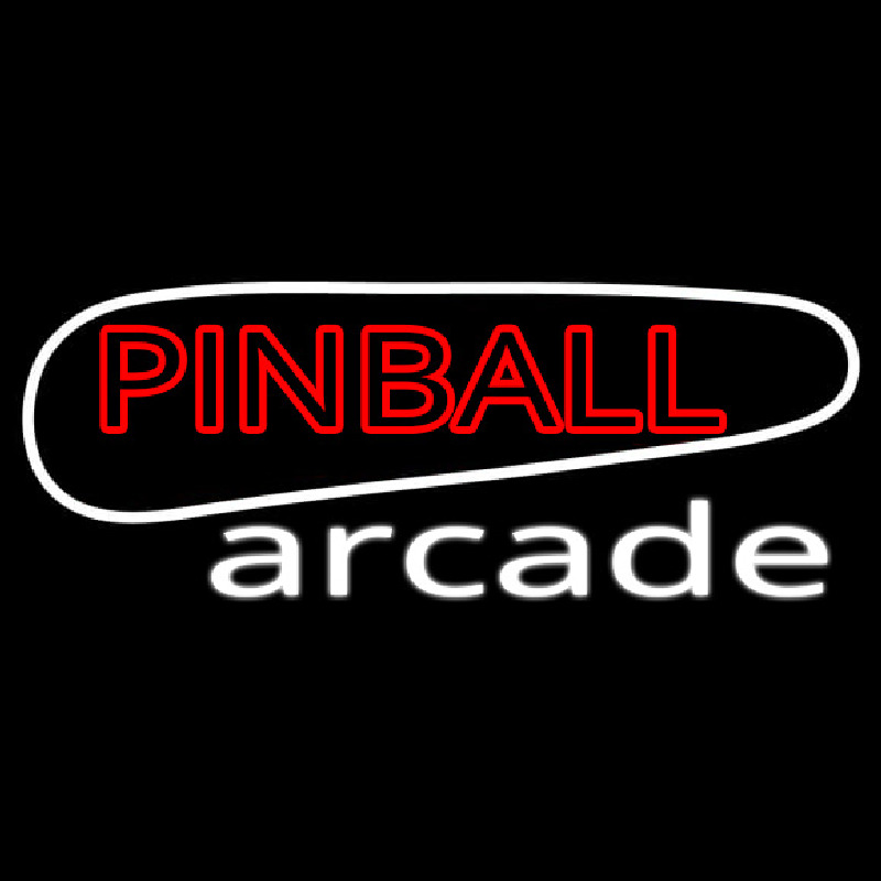 Pinball Arcade Neonkyltti