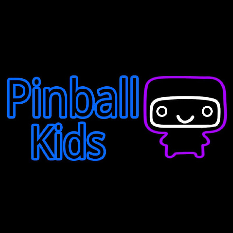 Pinball Kids Neonkyltti