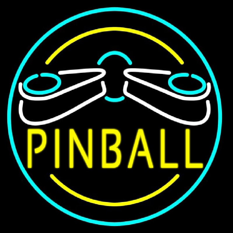 Pinball Logo 2 Neonkyltti